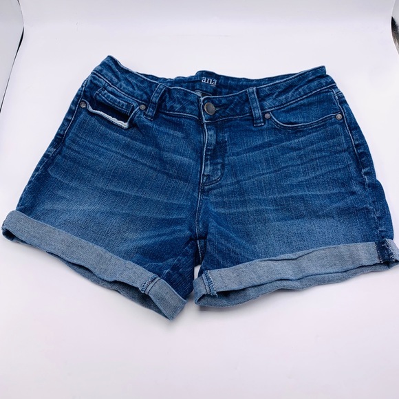 EUC A.N.A Cuffed Blue Jean Shorts - Picture 1 of 8